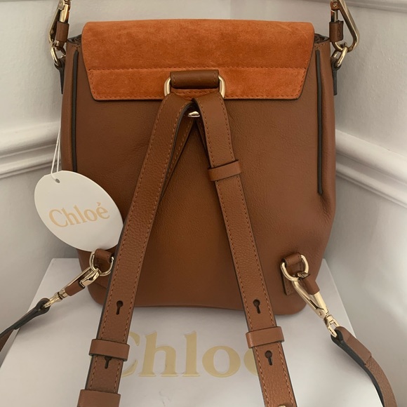 CHLOÉ Medium faye backpack - Picture 2 of 14